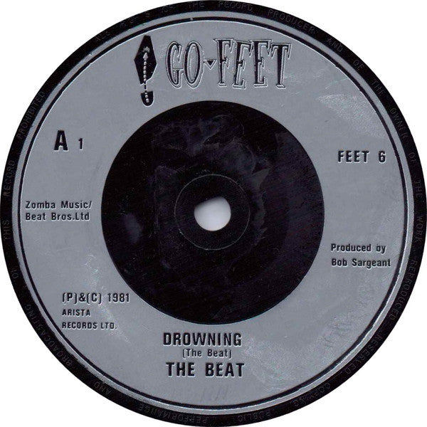 The Beat (2) : Drowning / All Out To Get You (7", Sil)