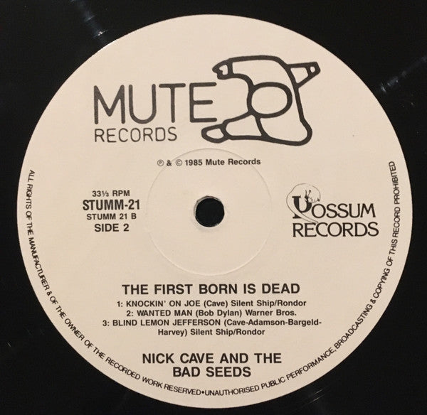 Nick Cave & The Bad Seeds : The Firstborn Is Dead (LP, Album)