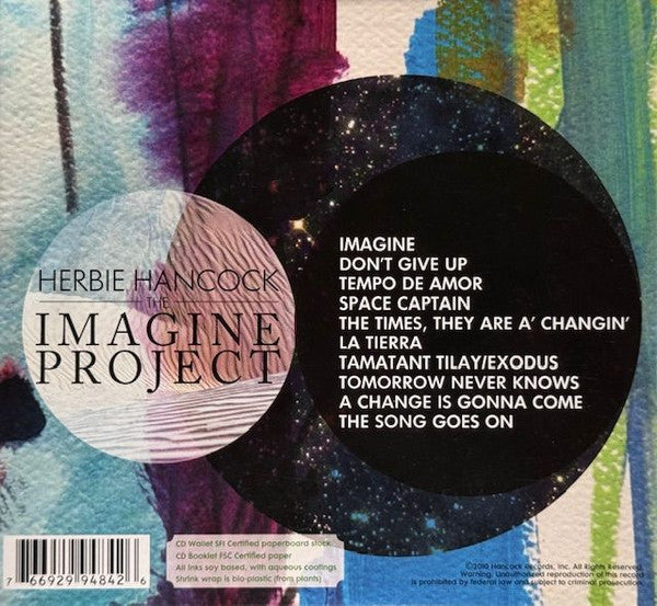 Herbie Hancock : The Imagine Project (CD, Album, Unofficial, Car)