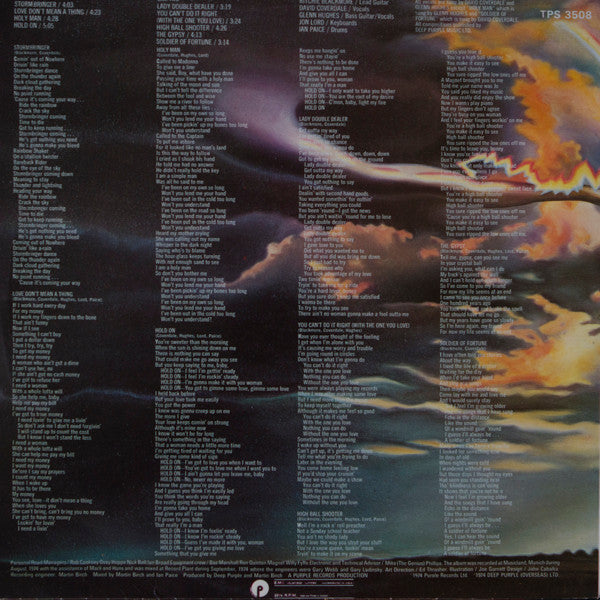 Deep Purple : Stormbringer (LP, Album)
