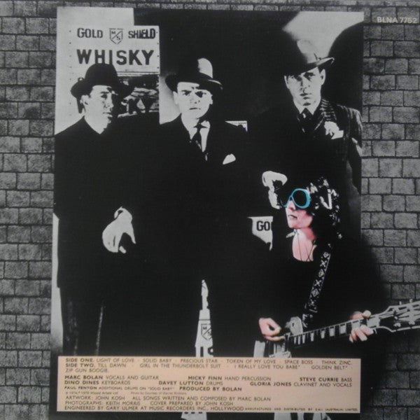 T. Rex : Bolan's Zip Gun (LP, Album)