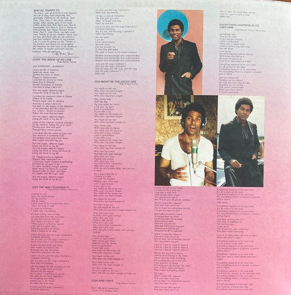 Philip-Michael Thomas : Living The Book Of My Life (LP, Album, Gat)