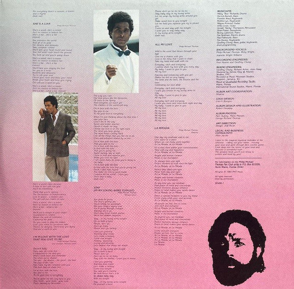 Philip-Michael Thomas : Living The Book Of My Life (LP, Album, Gat)