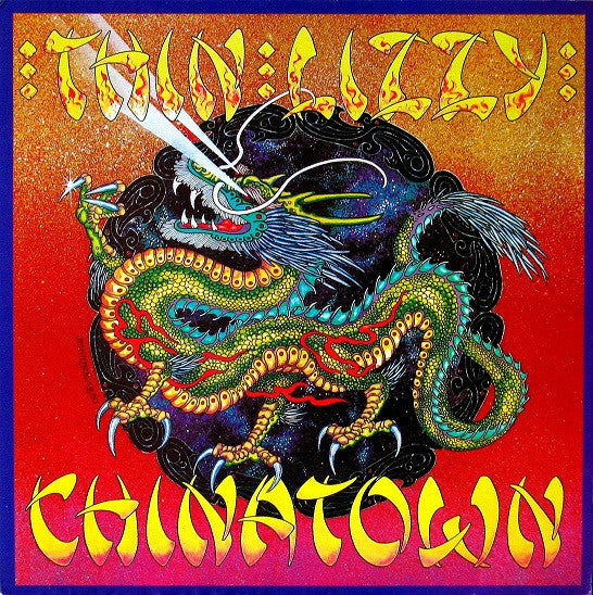 Thin Lizzy : Chinatown (LP, Album, RE)
