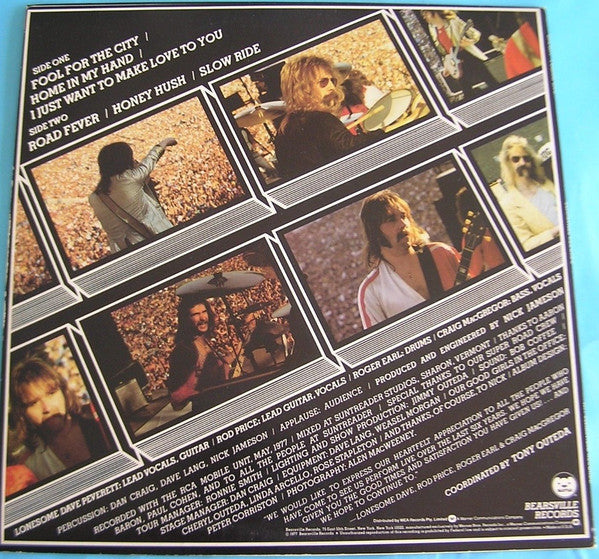 Foghat : Live (LP, Album)