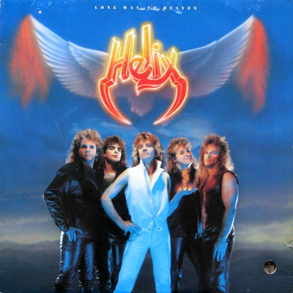 Helix (3) : Long Way To Heaven (LP, Album, Jac)