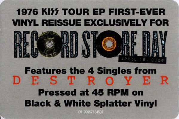 Kiss : Special Kiss Tour Album (12", EP, RSD, RE, Bla)