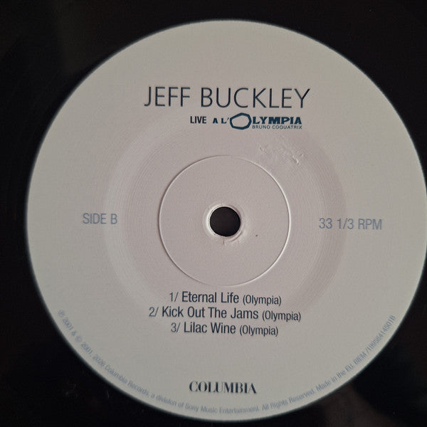 Jeff Buckley : Live A L'Olympia (2xLP, Album, RSD)