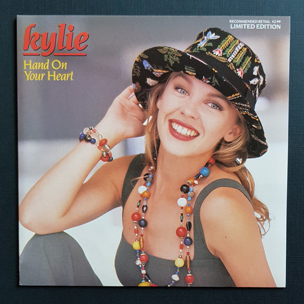 Kylie* : Hand On Your Heart (7", Single, Ltd)
