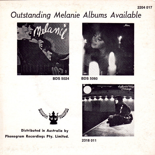 Melanie (2) : Ruby Tuesday (7", EP)