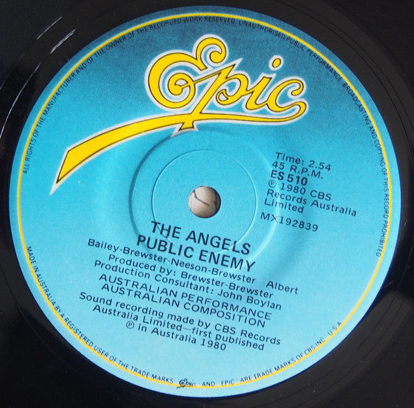 The Angels : Face The Day (7", Single)