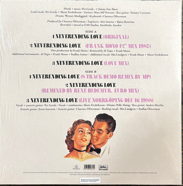 Roxette : Neverending Love (Remixes) (12", Maxi, 40t)
