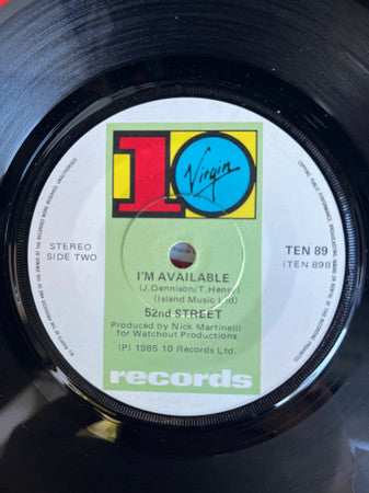 52nd Street : You're My Last Chance (7", Single)