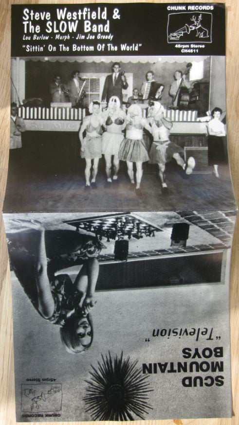 Steve Westfield & The Slow Band / Scud Mountain Boys : Sittin' On The Bottom of The World / Television (7")