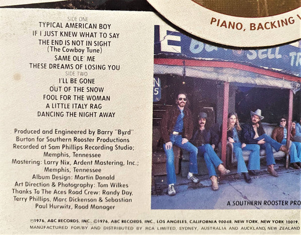 The Amazing Rhythm Aces : Too Stuffed To Jump (LP)