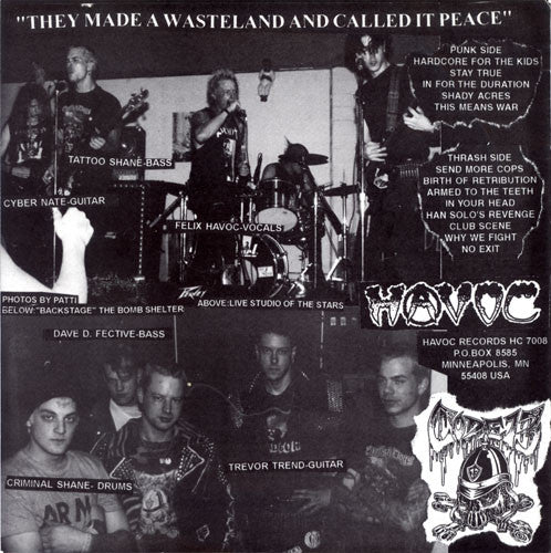 Code XIII* : They Made A Wasteland And Called It Peace (7", RP)