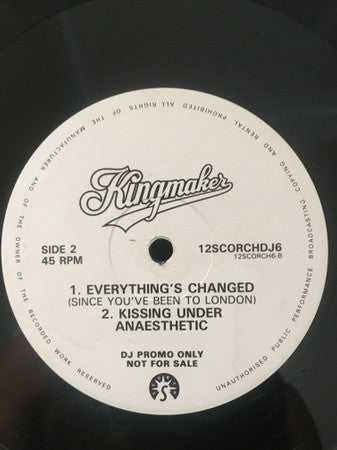 Kingmaker : Armchair Anarchist (12", Single, Promo)