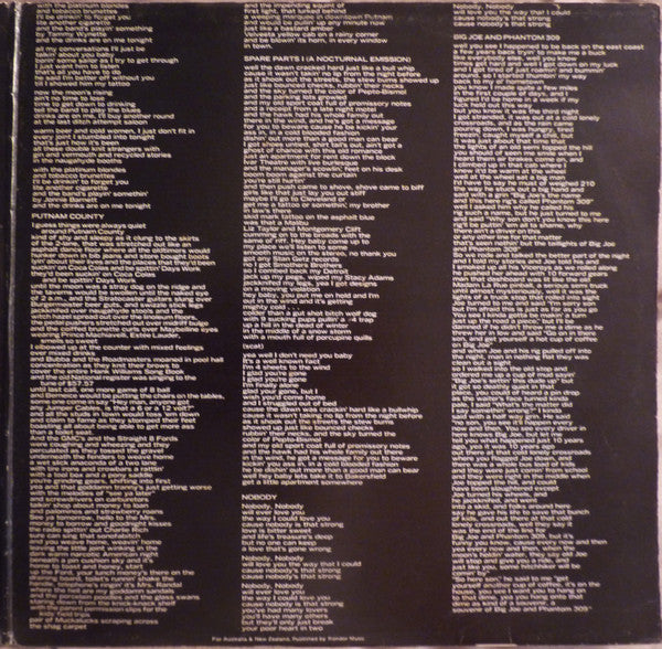 Tom Waits : Nighthawks At The Diner (2xLP, Album, Gat)