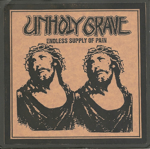 Unholy Grave / Terrorism : Endless Supply Of Pain / Terrorism (7", EP, Num, Red)