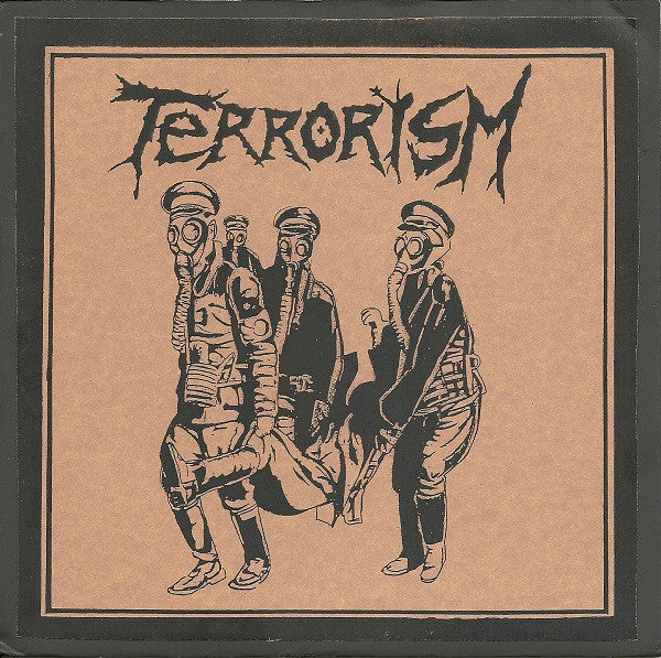 Unholy Grave / Terrorism : Endless Supply Of Pain / Terrorism (7", EP, Num, Red)