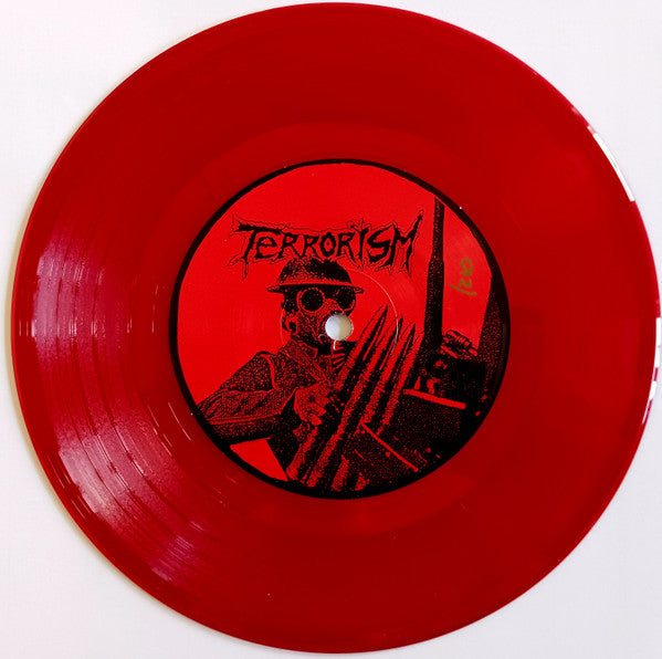 Unholy Grave / Terrorism : Endless Supply Of Pain / Terrorism (7", EP, Num, Red)