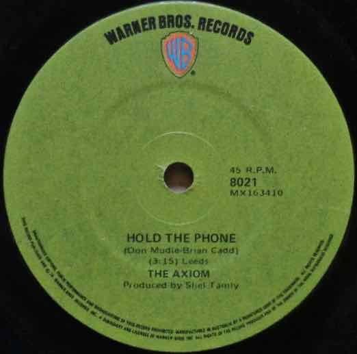 Axiom (14) : My Baby's Gone (7", Single)