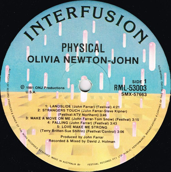 Olivia* : Physical (LP, Album)