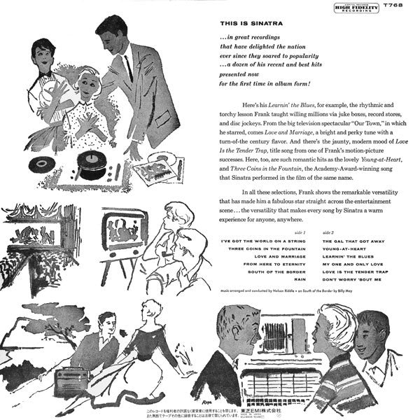Frank Sinatra : This Is Sinatra! (LP, Album, Comp, Mono, RE)