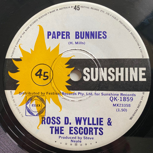 Ross D. Wyllie & The Escorts (8) : Short Skirts (7")