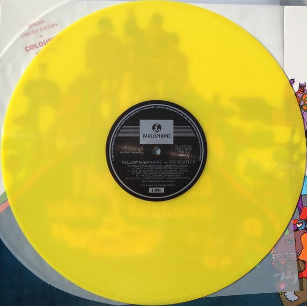 The Beatles : Yellow Submarine (LP, Album, Ltd, RP, Yel)