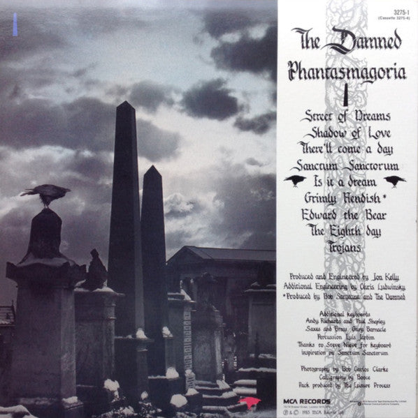 The Damned : Phantasmagoria (LP, Album, RP + 7", Single)