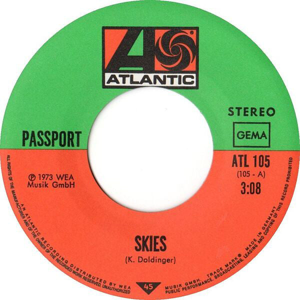 Passport (2) : Skies (Lufthansa Theme) - Mandragora (7", S/Edition)