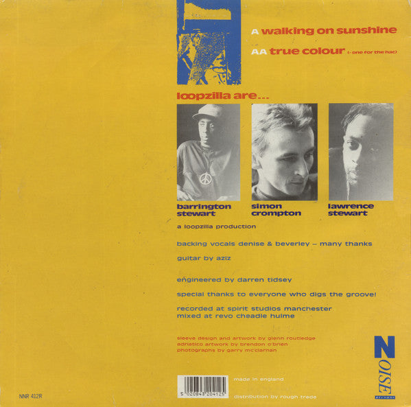 Loopzilla : Walking On Sunshine / True Colour (12")