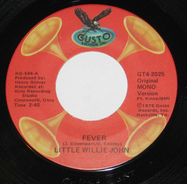 Little Willie John : Fever / Sleep (7", Single, Mono)