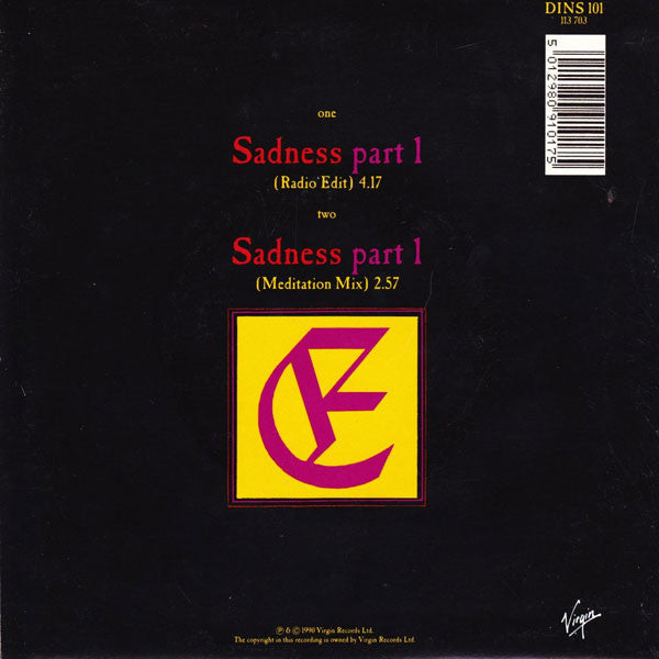 Enigma : Sadness Part I (7", Single)