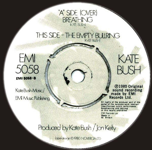 Kate Bush : Breathing (7", Single)