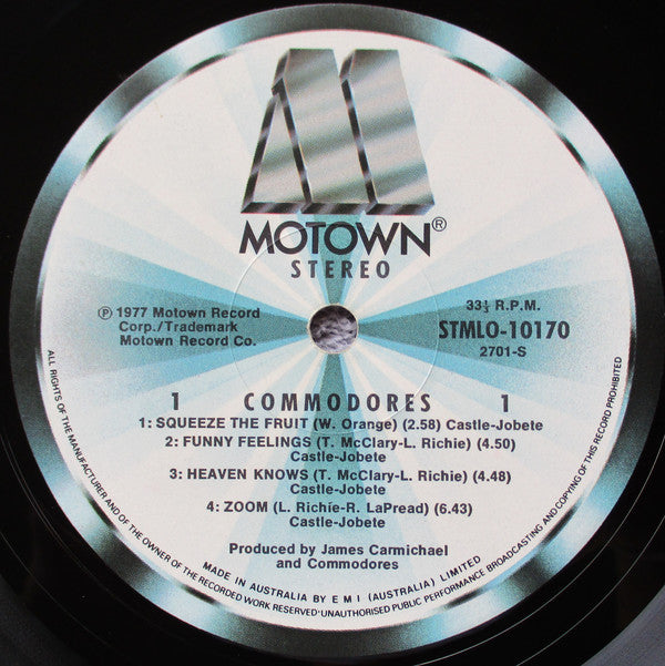 Commodores : Commodores Zoom (LP, Album)
