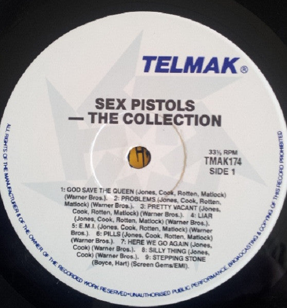 Sex Pistols : The Collection (LP, Comp, Gat)