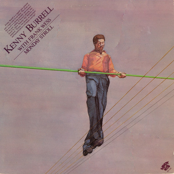 Kenny Burrell With Frank Wess : Monday Stroll (LP, Album, RE)