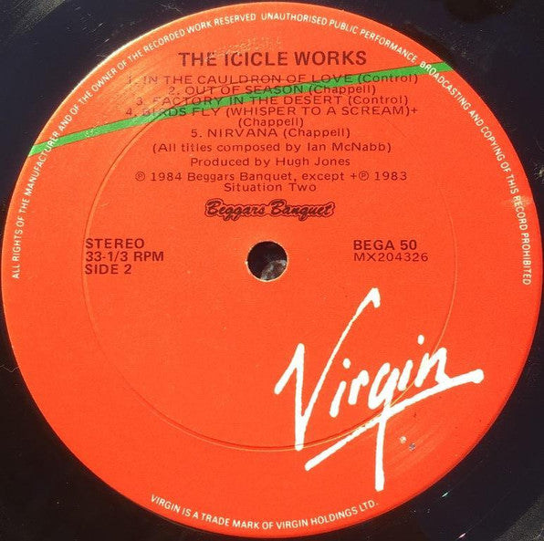 The Icicle Works : The Icicle Works (LP, Album)