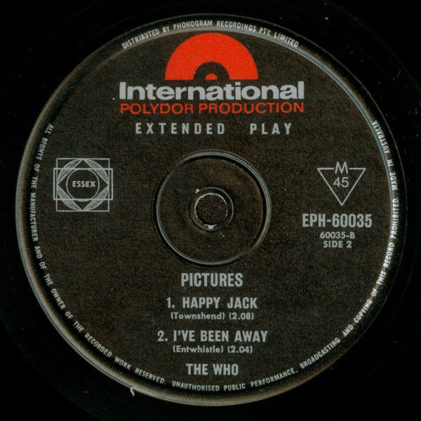 The Who : Pictures (7", EP)