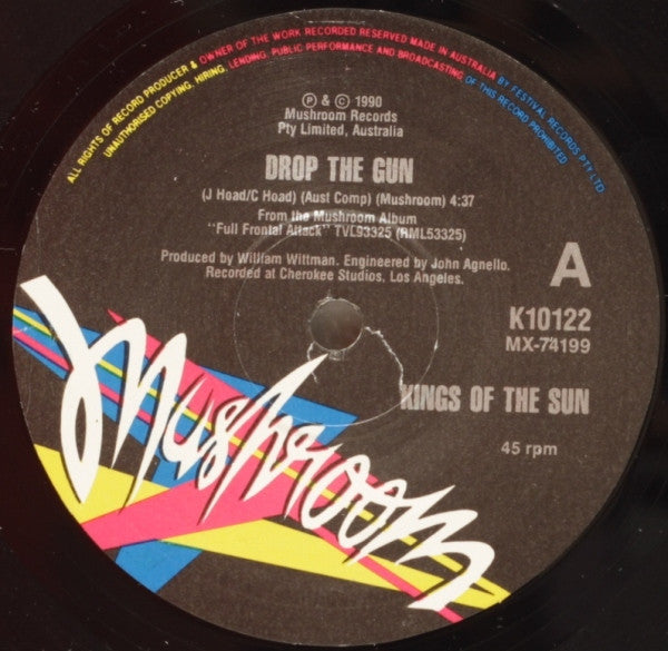 Kings Of The Sun : Drop The Gun (7", Single)