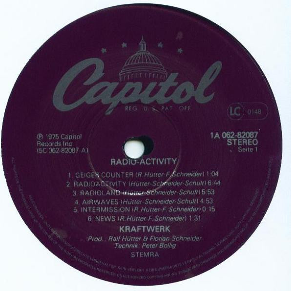 Kraftwerk : Radio-Activity (LP, Album, RE)