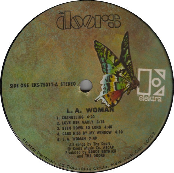 The Doors : L.A. Woman (LP, Album, RP, Pit)