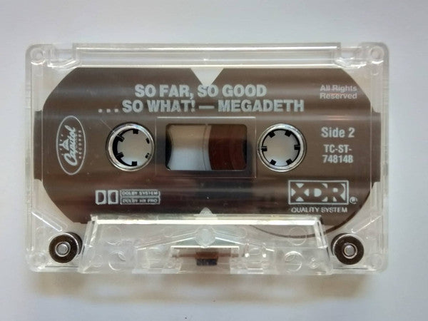 Megadeth : So Far, So Good... So What! (Cass, Album)