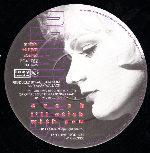The Primitives : Crash (12", Single)