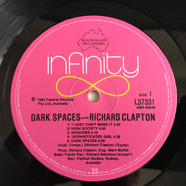 Richard Clapton : Dark Spaces (LP, Album)