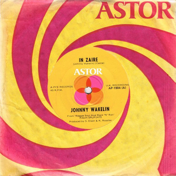 Johnny Wakelin : In Zaire (7", Single)
