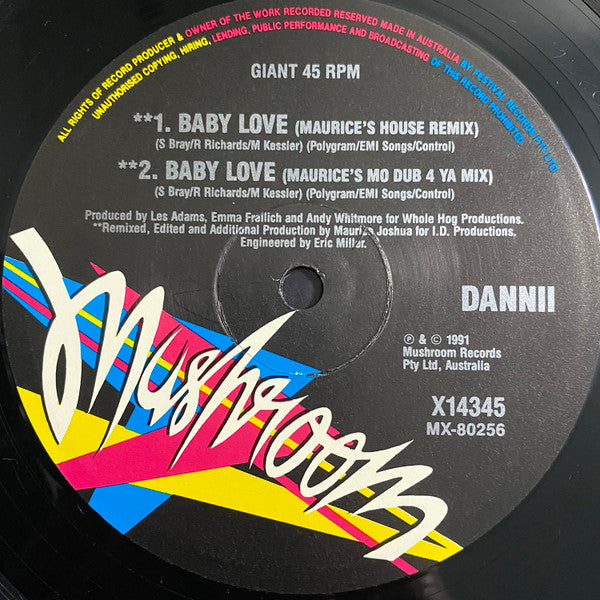 Dannii Minogue : Baby Love (12")