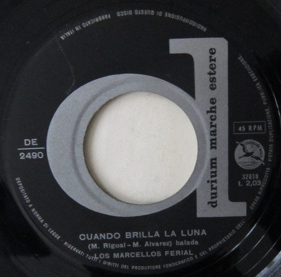 Marcello's Ferial : Cuando Brilla La Luna (7")